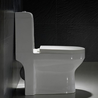 ADA One Piece Wydłużona toaleta Porcelana Szafka wodna Biała ceramiczna narożna w stylu europejskim