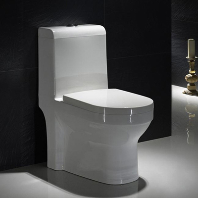 S Pułapka Standardowy rozmiar Jednoczęściowa Wydłużona toaleta Komoda montowana na podłodze