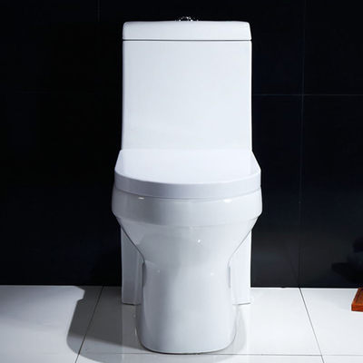 Glaze Inside Porcelain One Piece Wydłużona toaleta na małą przestrzeń