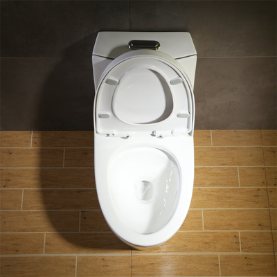 Górny przycisk spłukiwania Kompaktowy, wydłużony, syfoniczny podwójny system spłukiwania toalety