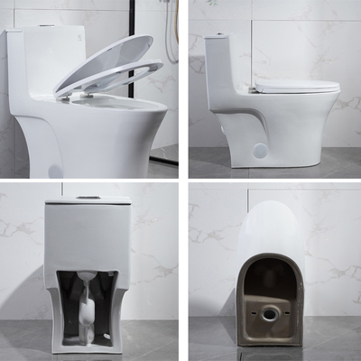 Odm Dual spłukiwana wydłużona toaleta z bocznymi otworami w standardzie amerykańskim