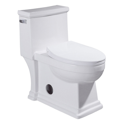 16-1/2 &quot;wysoki jednoczęściowy kompaktowa, wydłużona toaleta Ada American Standard