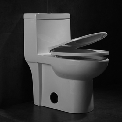 American Standard Cosette Podwójna, wydłużona, jednoczęściowa toaleta w kolorze białym 1,28 Gpf