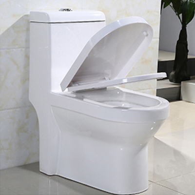 Biały 1 Jednoczęściowy Podwójny spłukiwany Komfort Wysokość Toaleta S Pułapka 300 mm 10 &quot;Zgrubna In