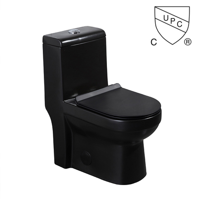 Zgodna z cUPC Ada Jednoczęściowa toaleta Podłużna miska Normalna wysokość bez oprawki