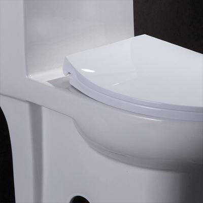 ADA Jednoczęściowa, wydłużona, komfortowa toaleta na wysokość American Standard, biała