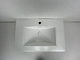 24-calowa szafka łazienkowa Umywalka z pojedynczym otworem jest odporna na odpryski i zarysowania
