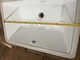 Przeszklona umywalka Ada łatwa do montażu podblatowego Umywalka w kształcie prostokąta