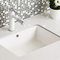 Bez kropek Undermount Ada Umywalka łazienkowa Ceramiczna umywalka dekoracyjna