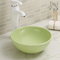 Ceramiczna umywalka płaska Antyczna umywalka łazienkowa w stylu matowego koloru Art Umywalka