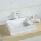 Umywalka Zintegrowana Łatwa w utrzymaniu i czyszczeniu Prostokątna porcelanowa umywalka łazienkowa