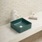 Odporna na zabrudzenia umywalka porcelanowa w kształcie kwadratu Kompletna i czysta umywalka łazienkowa