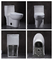 28-calowa syfonowa jednoczęściowa toaleta Komfortowa wysokość wydłużona łazienka hotelowa