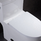 Certyfikacja Csa Jednoczęściowa syfonowa toaleta Okrągła miska do płukania bocznych otworów