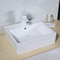 Umywalka łazienkowa montowana na blacie nad blatem o szerokości 400 mm, rzemieślnicza