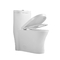 Jednoczęściowa toaleta All-In-One o wysokiej wydajności 1,1 Gpf / 1,6 Gpf z podwójnym spłukiwaniem w kolorze białym