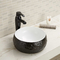 Oszczędność miejsca Ceramiczny blat Umywalka łazienkowa Umywalka biała lub czarna Umywalka