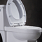 Jednoczęściowa toaleta z wydłużoną listwą toaletową 1,6 Gpf Syfonowa toaleta do spłukiwania biała