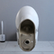 Wydłużona kompaktowa toaleta Ada 19 cali Potężny syfon dziurkacza o standardowej wysokości