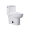 1.28GPF / 4.8LPF Jednoczęściowa wydłużona podwójna toaleta do spłukiwania Komfortowa wysokość 1 sztuka Wc